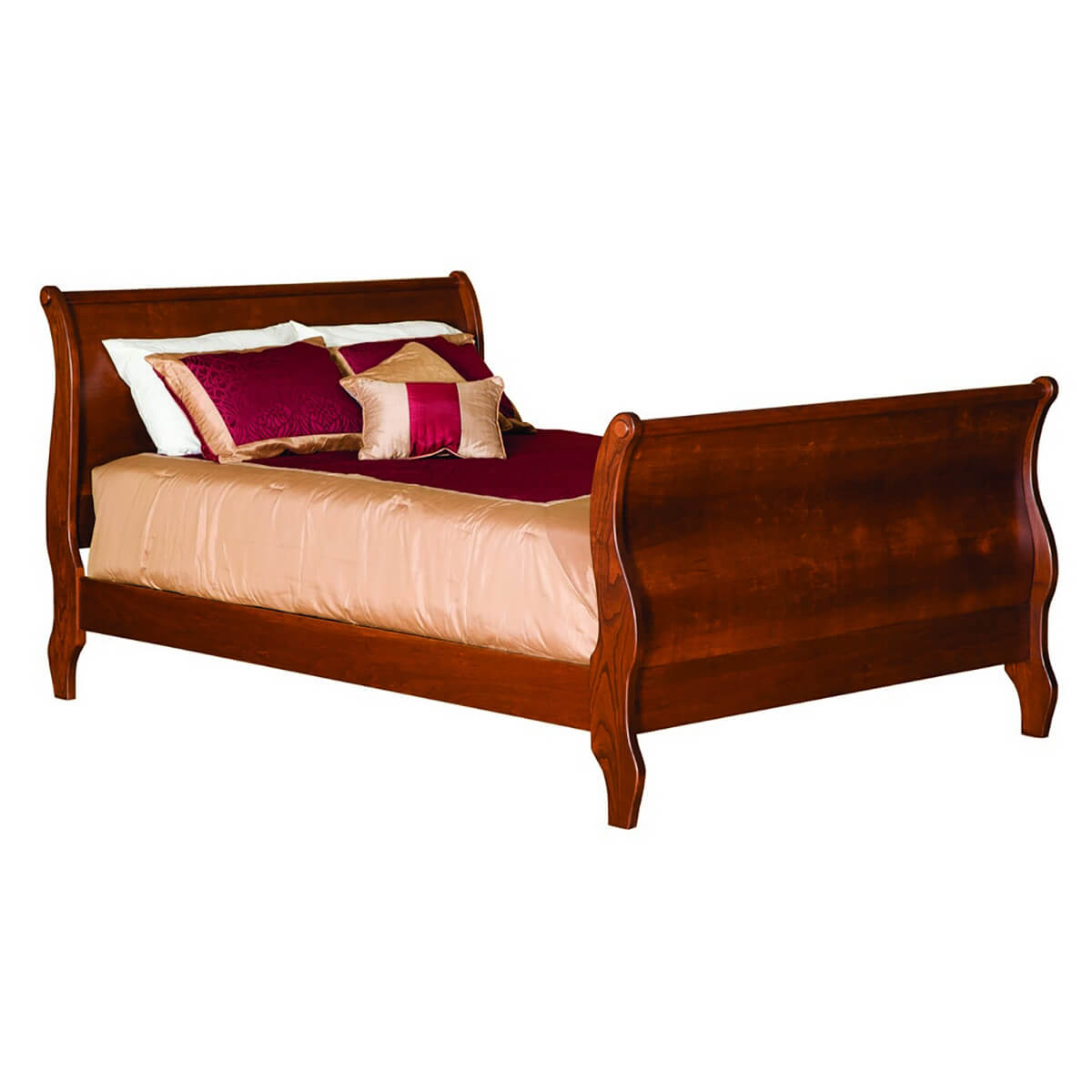 Read more about the article Country Mission Solid Sleigh Bed