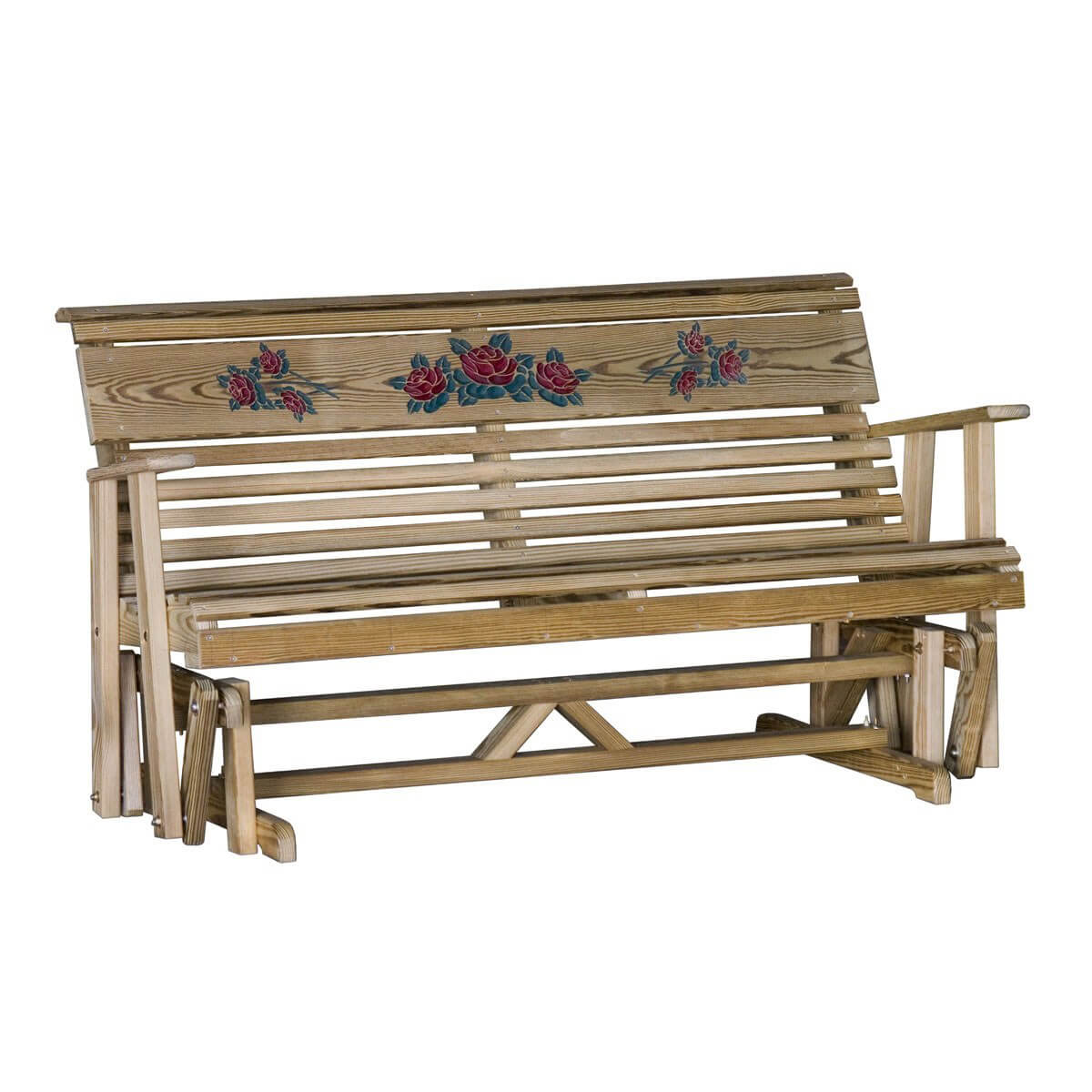 Read more about the article 5 Foot Rollback Rose Glider Chair